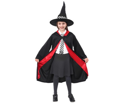 Kostým Kúzelník/Kúzelníčka 130/140 cm