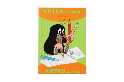Omaľovánky Krtko sa hrá A4