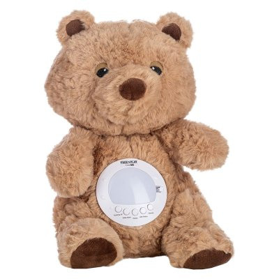 Free2Play Usínačik s hudbou a svetelnou projekciou Teddy Bear FreeON