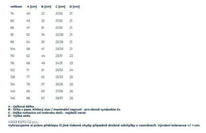 Detské zateplené legíny Warmkeeper Grey Esito