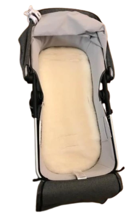 Obojstranná vložka do kočíka merino vlna a bio-bavlna