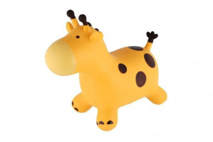 Hopsadlo žirafa skákacia gumová 55x40 cm