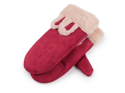 Detské rukavice palčiaky zateplené