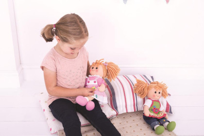 Látková bábika Emily 34 cm Bigjigs Toys