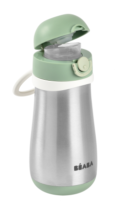 Hrnček termoizolačný nerez 350 ml Sage Green Beaba