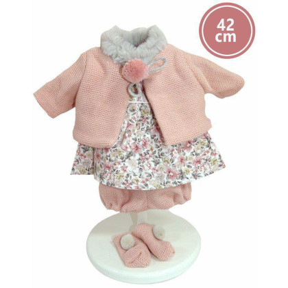 Realistická bábika Julia so zvukmi a mäkkým látkovým telom 42 cm Llorens