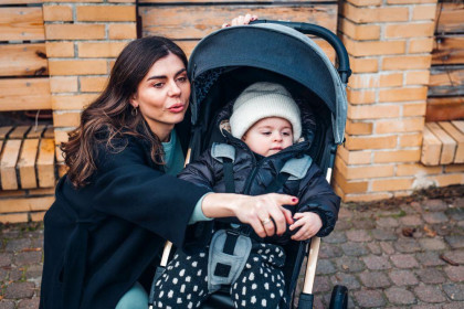 Športový kočík Estelle Dakar čierny Ginko MoMi