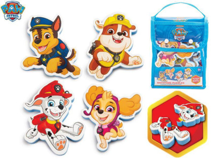 Paw Patrol penové puzzle do vane