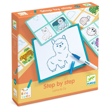 Step by Step Lama & Co-FSC MIN Djeco