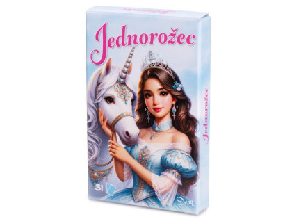Karty Čierny Peter jednorožec 31 ks