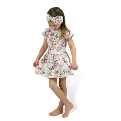 Dievčenské šaty Ruženka Esito