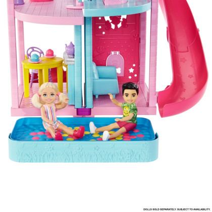 Chelsea dom so šmykľavkou Barbie