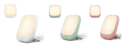 Socket nočné svetlo do zásuvky so senzorom súmraku Zazu