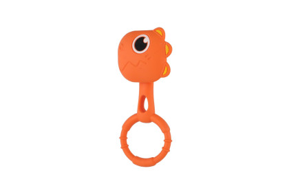Hrkálka dino 2ks silikón 13 x 5 cm Babyted
