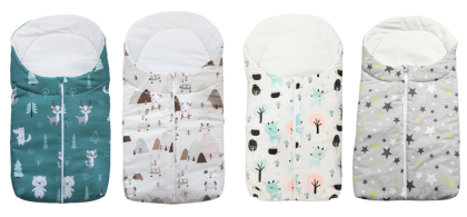 Detský spací vak - zavinovačka na zips