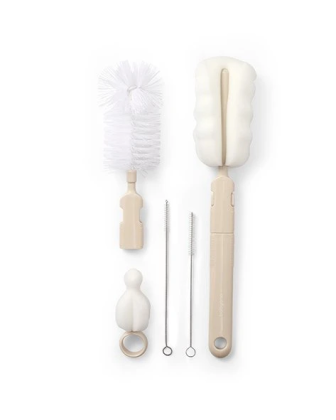 Sada kief na čistenie fliaš a cumlíkov - béžová Baby Ono