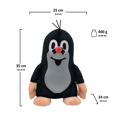 Krtko 35 cm stojace