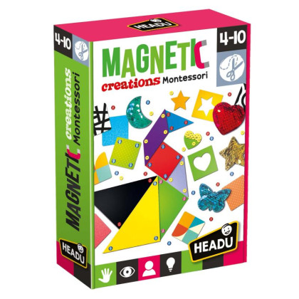 HEADU: Montessori magnetické výtvory