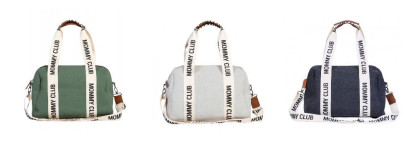 Prebaľovacia taška Mommy Club Signature Canvas Childhome