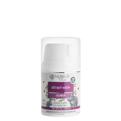 Ochranný detský krém Olinka 50 ml Nobilis Tilia