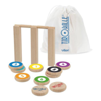 Hra zručnosti a stratégie 4 v 1 Vilac TirOkille