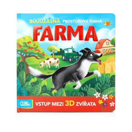 Priestorová 3D kniha - Farma Albi