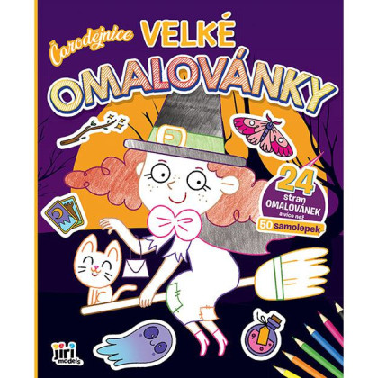 Veľké omaľovánky Čarodejnice