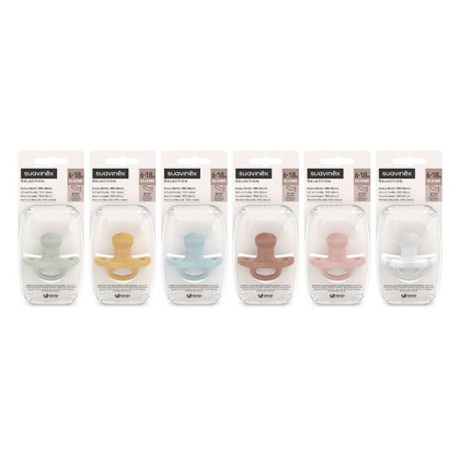 Cumlík anatomický silikón 6-18 m SX PRO Colour Essence Suavinex
