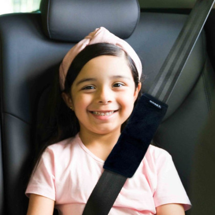 Chránič pásu Large Seatbelt Pad Black 1 ks Dooky