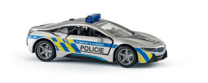 SIKU Super česká verzia - polícia BMW i8 LCI