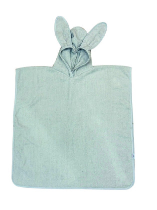 Osuška pončo s kapucňou a uškami Junior 70 x 140 cm Babymatex
