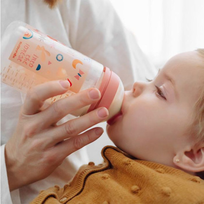 Dojčenská fľašaForest Suavinex ružová 360 ml L