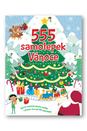 555 samolepiek - Vianoce