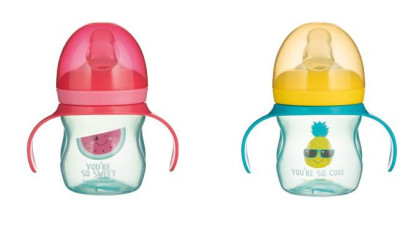 Tréningový hrnček so silikónovým náustkom a úchytmi So Cool 150 ml Canpol babies