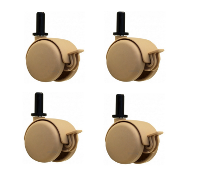 Kolieska béžová, balenie obsahuje 4 ks Scarlet 2. AKOSŤ