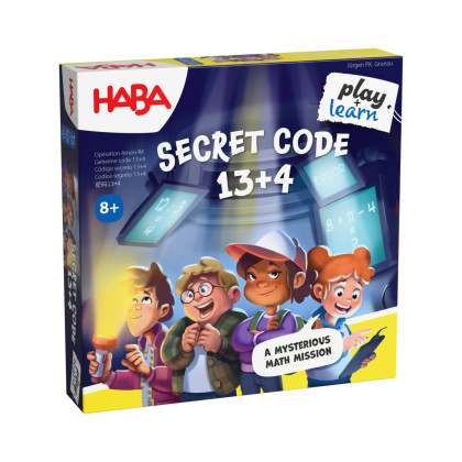 Spoločenská hra Play&Learn Tajný kód 13+4 Haba