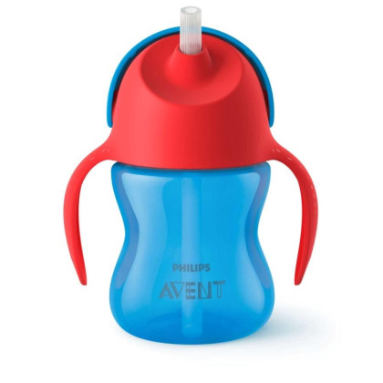 Hrnček s ohybnou slamkou Avent 200 ml
