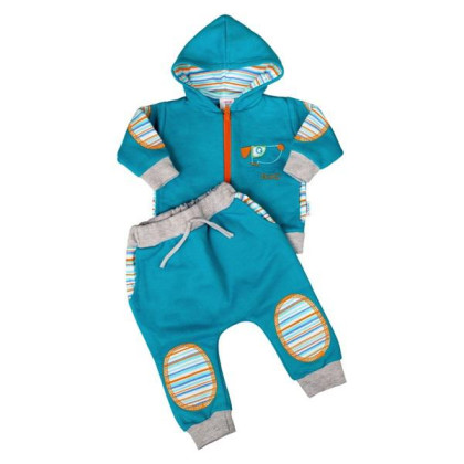 2-dielna súpravička New Baby Puppik 2 tyrkysová