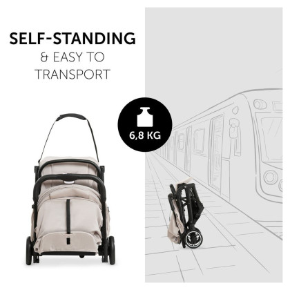Cestovný kočiar Travel N Care Beige Hauck