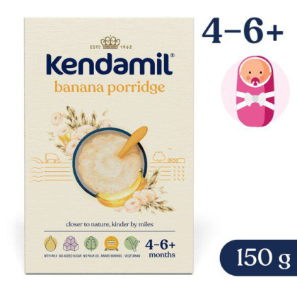 Kendamil detská banánová kaša 150 g