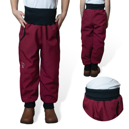 Rastúce softshellové nohavice Šport Fuchsie Esito