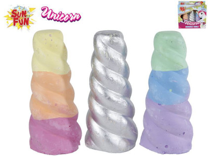 Unicorn kriedy farebné 8 cm 3 ks