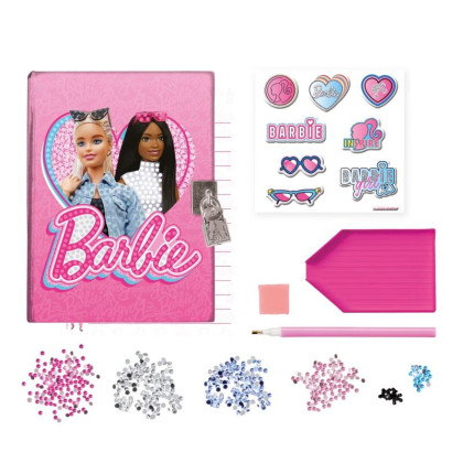 Diamantový denník Barbie Totum