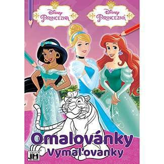 Omaľovánky A4 - Princezné