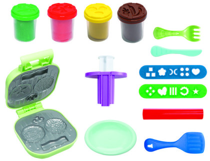 Veselá modelína burger 4x56 g