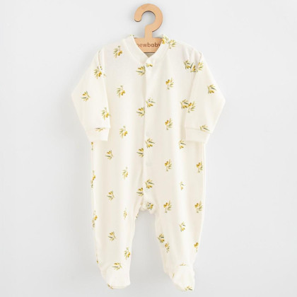 Dojčenský overal z organickej bavlny Olivy New Baby