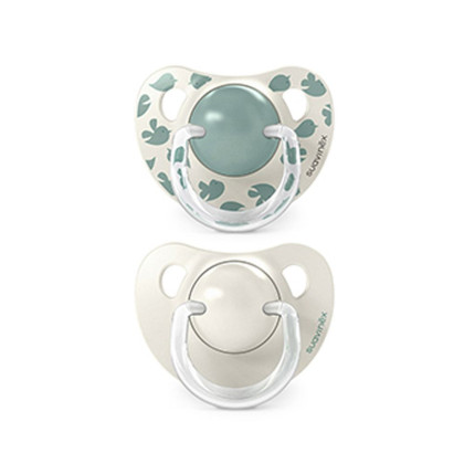 Cumlík anatomický silikón 6/18 m 2 ks BIRDIES Suavinex