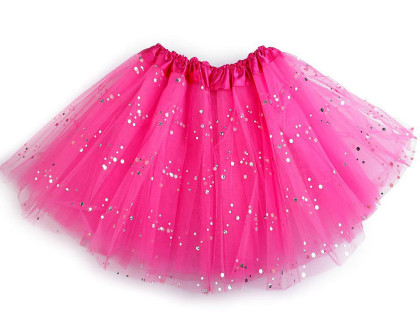 Karnevalová sukienka s flitrami 30 cm