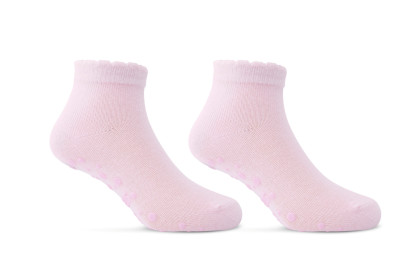 Dojčenské ponožky s protišmykom dievčenské veľ. 15–17 cm