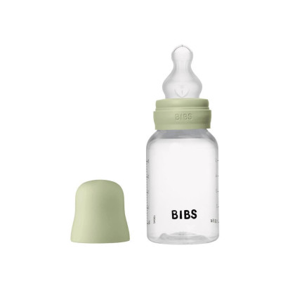 Antikoliková fľaša so silikónovým cumlíkom 150 ml Bibs